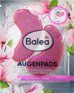 Balea Eye Pads Hydrogel Cactus Water, 2 pc - German Drugstore