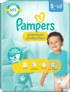 Pampers Couches baby-dry taille 5 Junior, 11-16 kg 8006540715505 bei   günstig kaufen