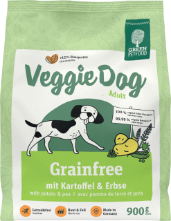 Green petfood top veggiedog origin