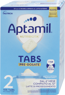 APTAMIL Nutribiotik TABS 1 Latte di partenza in tabs