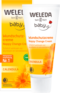 Weleda baby Baby Pflegecreme Körper & Gesicht Calendula, 75 ml dauerhaft  günstig online kaufen
