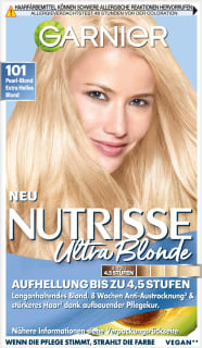 Haarfarbe 101 Pearl-Blond, Extra helles Blond Nutrisse