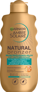 Selbstbräuner Milch natural bronzer Garnier Ambre Solaire