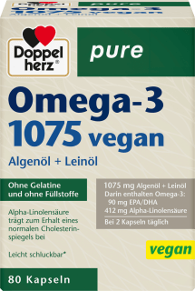 Omega-3 1075 vegan 80 St Doppelherz