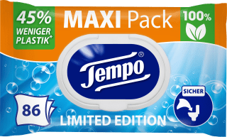 Feuchtes Toilettenpapier Maxi Pack Tempo