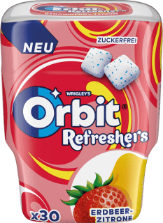 Kaugummi Refreshers Erdbeer-Zitrone zuckerfrei Orbit