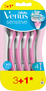 Sensitive jednokratni brijači, 4 kom.