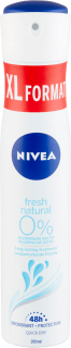 fresh natural dezodorans u spreju XL format, 200 ml