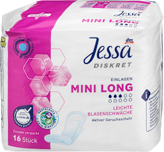 Ulošci za inkontinenciju – Mini dugi, 16 kom.