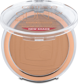 Sun Glow Matt Bronzing kompaktni puder – 030 Medium Bronze, 9,5 g
