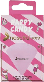 Happy Candy trouglasta spužvica za lice, 1 kom.