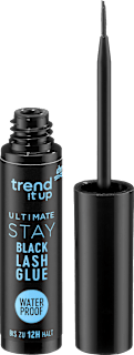 Ultimate Stay Black vodootporno ljepilo za trepavice, 5 g