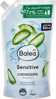 Sensitive tečni sapun aloe vera -Refill, 850 ml