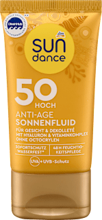 Anti-Age fluid za sunčanje za lice i dekolte, SPF50, 50 ml