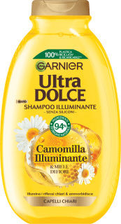 Garnier Ultra Dolce Shampoo Kamille & Honig – 600 Ml Für Helles, Glänzendes Haar