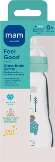 MAM Packung mit 2 Anti-Kolik-Flaschen, 2-4 Monate, 260 ml, mit Sauger, 2 mittleren Durchfluss aus Silikon, leicht anzunehmen, selbststerilisierend und leicht zu reinigen, Easy Start Anti-Colic, Verkauf durch: Amazon