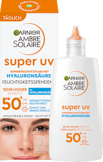 Garnier Hyaluron UV Fluid LSF 50+ – Leichte Tagespflege Mit Hyaluron & LSF 50
