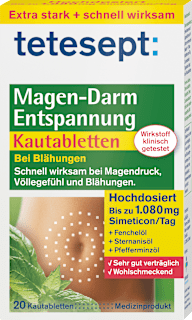 Magen - Darm Entspannung Kautabletten tetesept