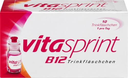Vitasprint B12 Trinkfläschchen 10 Stück NEU&OVP 