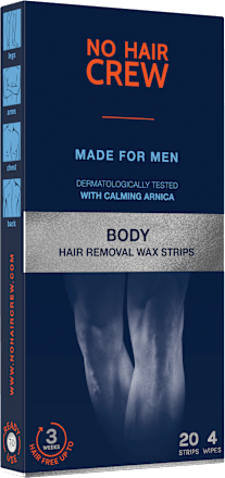 No Hair Crew Kaltwachsstreifen Body St Dauerhaft Gunstig Online Kaufen Dm De