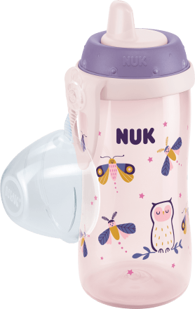 NUK Disney Frozen Kiddy Cup Trinklernflasche mit harte Trinktülle auslaufsicher 