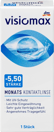 VISIOMAX Monatslinse Dioptrie -5,50, 1 St