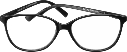 na-und Lesebrille Design 81985 Lesehilfe Ersatzbrille gold 1,00 dpt. 