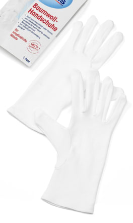 Weiße Baumwoll Handschuhe für KinderMagic Zauberstab German Trendseller® 