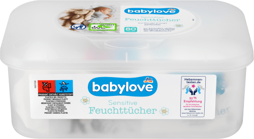 Feuchttüchertasche Feuchttücherbox für 80 Tücher Baby Geburt Neu 
