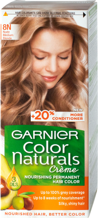GARNIER Color naturals Boja za kosu 8N Nude Medium Blonde, 1 kom