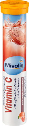 Mivolis Vitamin C Brausetabletten, 20 St., 82 g