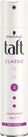 Schwarzkopf Taft Haarspray Classic – 12 X 250 Ml, Haltegrad 3, Vegan & Schützt Vor Wind & Feuchtigkeit