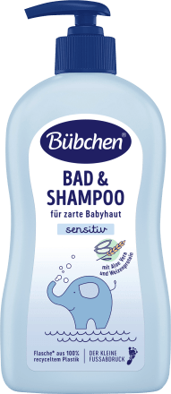 Bübchen Baby Badezusatz Bad & Shampoo, 400 ml