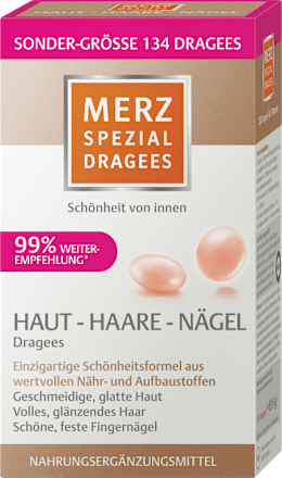 Merz Spezial Dragees Haut Haare Nägel 134 St., 89,6 g