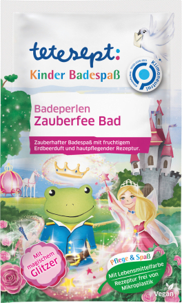 tetesept Kinder Badezusatz Badeperlen Zauberfee Bad, 60 g