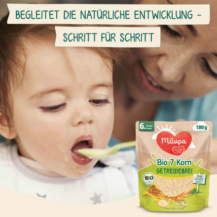 Milupa Getreidebrei 7 Korn ab dem 6.Monat, 180 g dauerhaft günstig ...