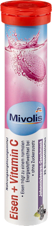 Mivolis Eisen + Vitamin C Brausetabletten 20 St., 82 g