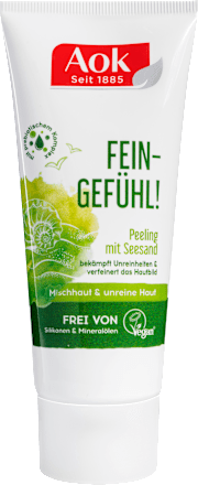 AoK Peeling Seesand mit Weißem Tee, 100 ml
