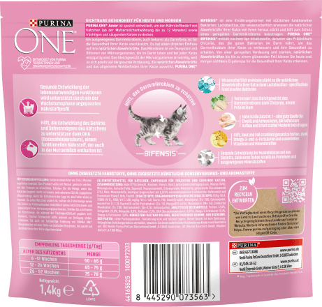 Purina One Katzenfutter In Sauce - Rind/Huhn/Ente & Truthahn 340g
