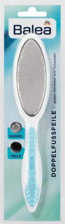 Balea Hornhautentferner Feile & Raspel, Doppelfußfeile, 1 St