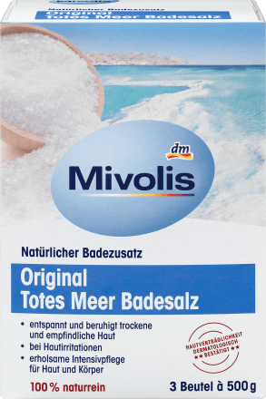 Totes Meer Badesalz - 1 Kg, Pure Entspannung Für Die Badewanne
