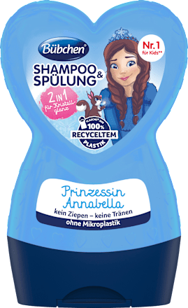 Bübchen Kinder Shampoo & Spülung 2in1 Prinzessin Annabella, 230 ml