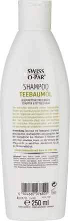 Swiss-o-Par Shampoo Teebaumöl, 250 ml dauerhaft günstig online dm.de