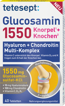 tetesept Glucosamin 1550 Tabletten 40 St, 49,6 g