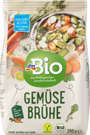 dmBio Gemüsebrühe, 290 g dauerhaft günstig online kaufen | dm.de