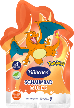 Bübchen Schaumbad Glurak Feuerwirbel Pokémon, 40 ml