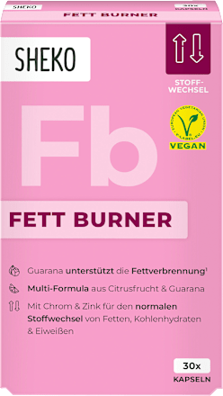 SHEKO Fett Burner Kapseln 30 St, 20 g