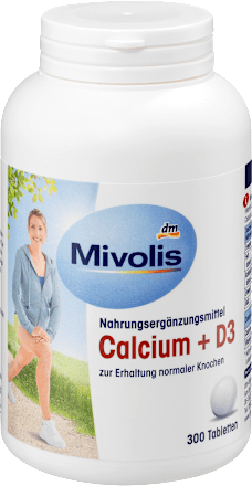 Mivolis Calcium + D3 Tabletten, 300 St., 270 g