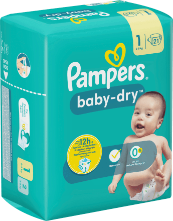 naar voren gebracht Missie Dat Pampers Windeln Baby Dry, Gr. 1 Newborn (2-5 kg), 21 St dauerhaft günstig  online kaufen | dm.de