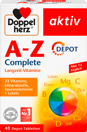 Doppelherz A-Z Depot Tabletten 40 St., 59,6 g
